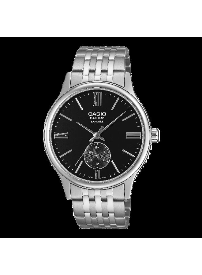 Beside Sapphire Glass Stainless Steel Men's Wrist Watch - BMS-100D-1AVDF - 40 mm